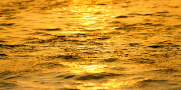 Fala Jeziorze Zachód Słońca Większy Wiatr — Zdjęcie stockowe