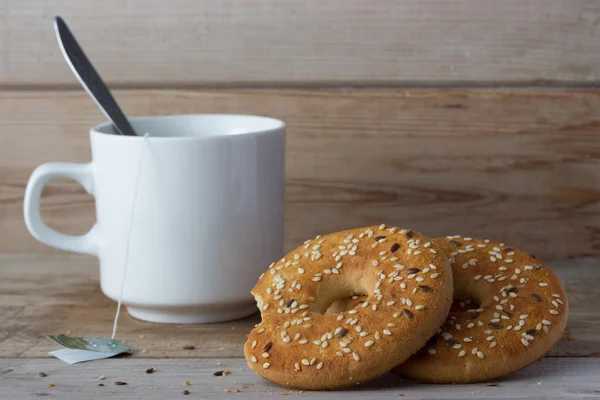 Galletas y café — Foto de Stock