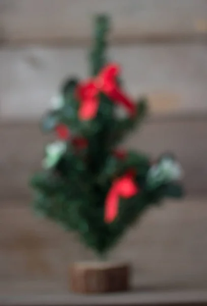 Weihnachtsbaum verschwimmt — Stockfoto
