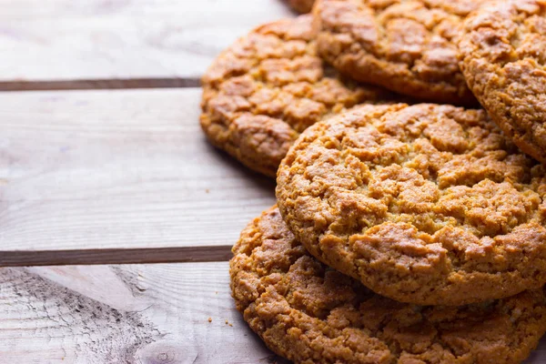 Hausgemachte braune Plätzchen — Stockfoto