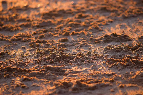 Nahaufnahme Strand Sand Hintergrund. — Stockfoto