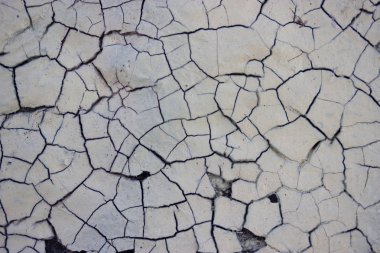 Yakın çekim detay duvar üzerinde kırık boya.