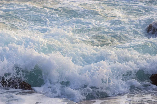 白い海の泡 — ストック写真