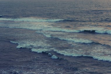 Okyanusu üzerinde fırtına hava