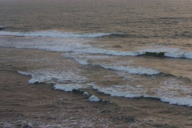 Okyanusu üzerinde fırtına hava