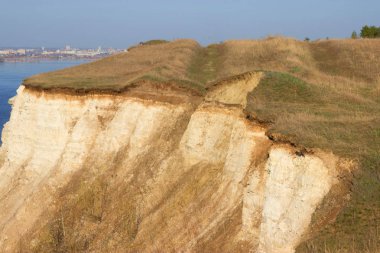 bir heyelan sonra dağ