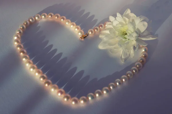 Kalp şeklinde jewelleries — Stok fotoğraf