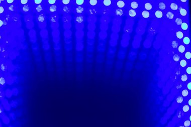 Çoklu renkli odaklanmış bokeh ışıkları arkaplanı