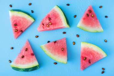 Karpuz dilimi Popsicles