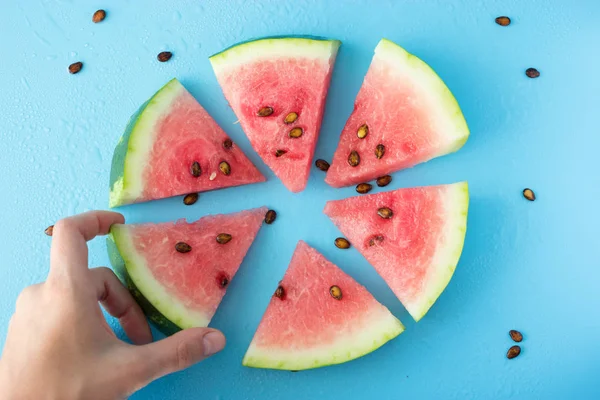 Melón de agua madura — Foto de Stock