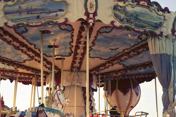 French carousel close up — Stock Photo, Image