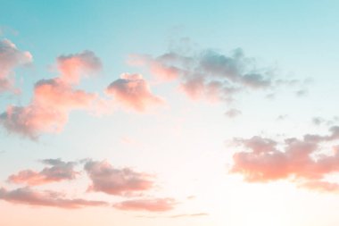 Gökyüzünde güzel bulutlar