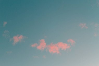 Gökyüzünde güzel bulutlar