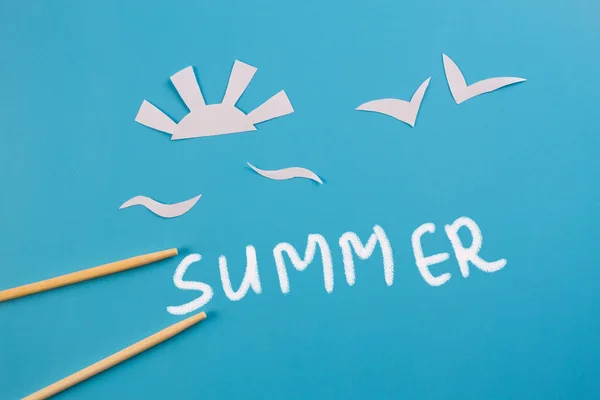 Sommar och strand semester koncept — Stockfoto