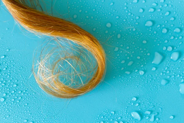 头发保湿概念 — 图库照片