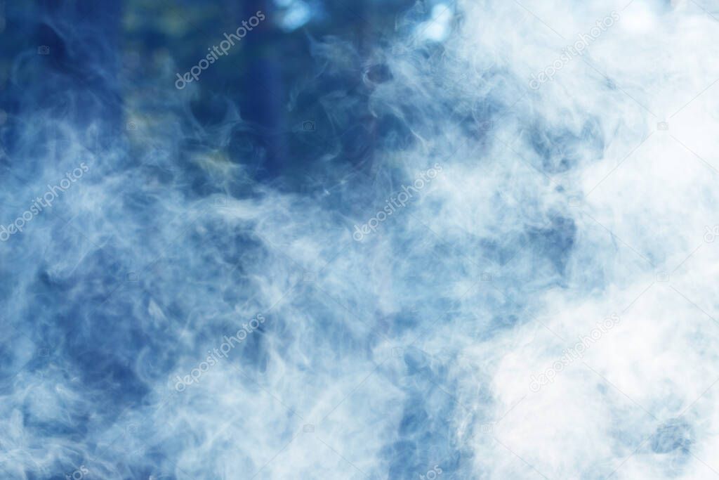 White smoke background. Abstract background