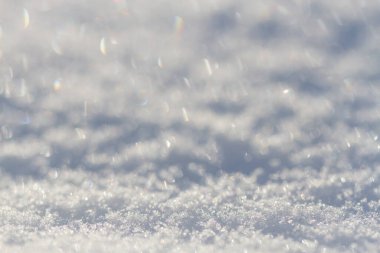 Bulanık kar arka planı. Noel, Yeni Yıl geçmişi