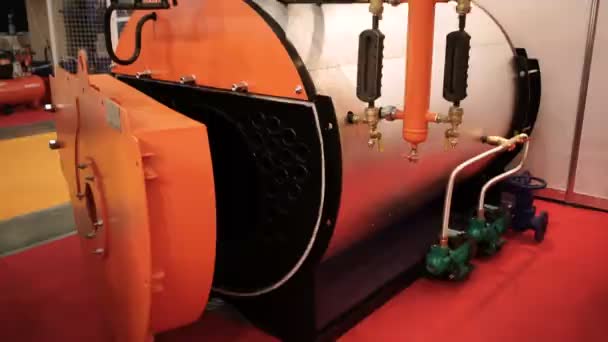 Boiler for autonomous boiler room. HD — Stock Footage Boiler for autonomous boiler room. HD Royalty Free Stock Footage
