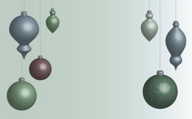 Duvar kağıdı Noel topları 3d yumuşak