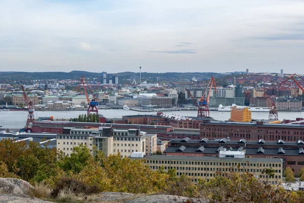 Göteborg városi kilátás Ramberget — Stock Fotó