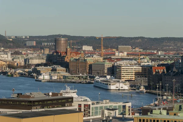 Gothenburg City in Sweden in winter — Stock Photo, Image