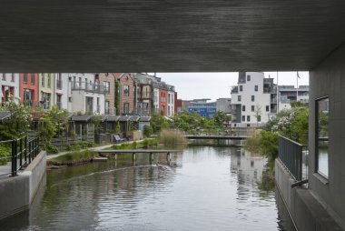 Malmo İsveç'te yeni konut bölgesi