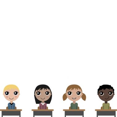 Çizgi film çocuklarda okul yönetimi