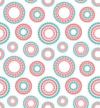 Dikişsiz desen çiçek çelenk