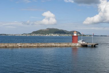 Alesund Norveç'te deniz feneri
