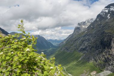 Trollstigen görüş açısından gördüm yatay