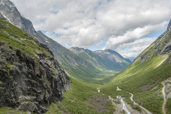 Norwegen am Trollstigen — Stockfoto