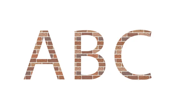 Harf Abc tuğla