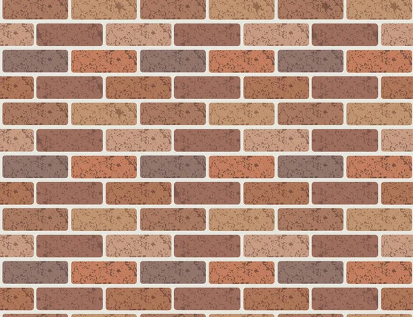 Seamless modeli kırmızı tuğla duvar