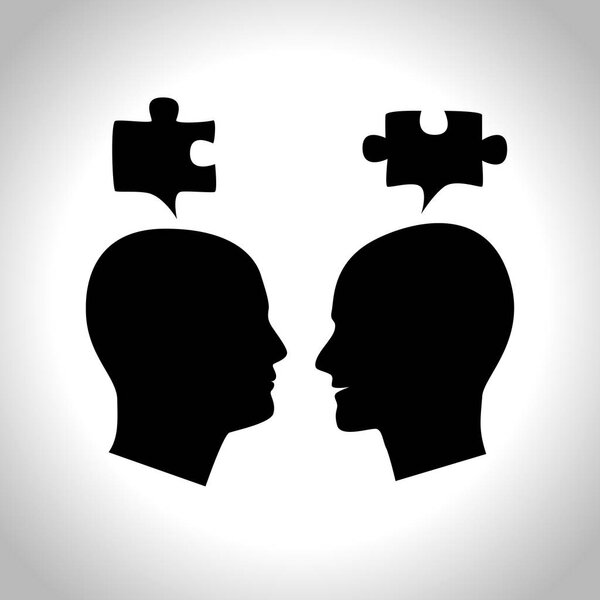 Силуэт лица
.