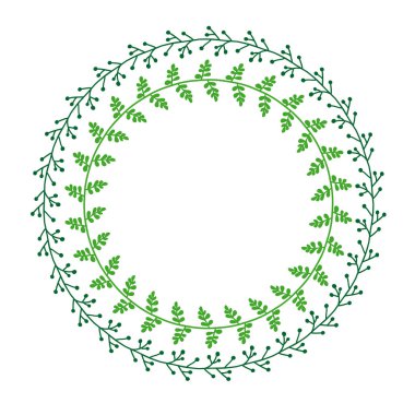 Vektör çiçek fırça koleksiyonu