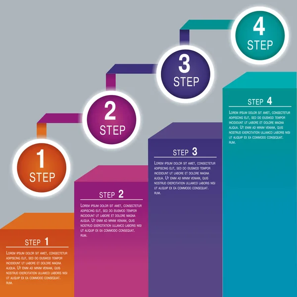 Infographic tasarım şablonu