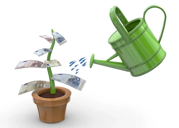 Geld Plant - 3d — Stockfoto