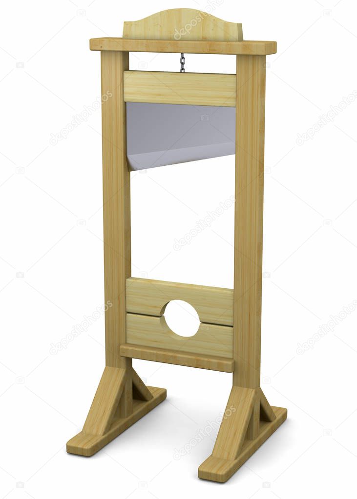 The Guillotine - 3D