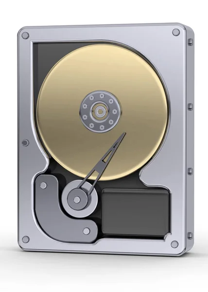 Hard Disk 3d — Stock Photo, Image