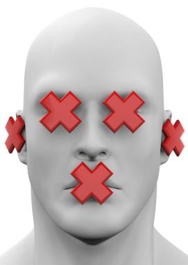 Sansür kavramı - 3d