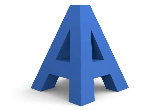 3d Letter A — Stock Photo, Image