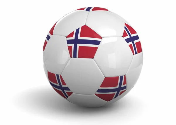 Норвежский мяч - 3D — стоковое фото