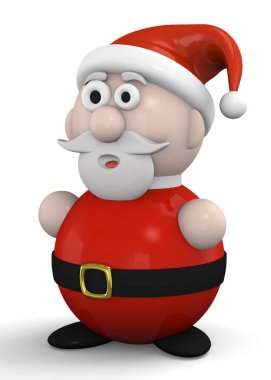 Noel Baba Karakteri - 3D