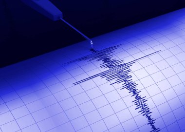 Seismograph - 3D, art design clipart