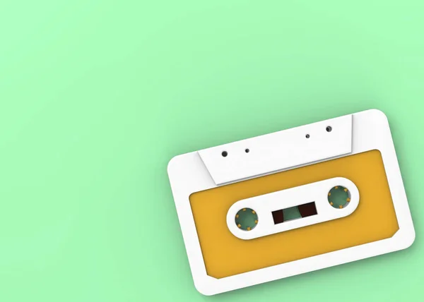Cassette Tape Art Design — Stock Photo, Image