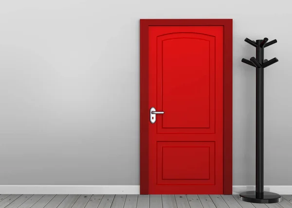 Разноцветная Комната Дверь — стоковое фото