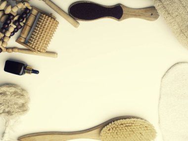 Vücut bakımı için sıfır atık ev ürünü. Kadınlar için ekolojik ürünler. Sıfır Atık Yaşam Tarzı