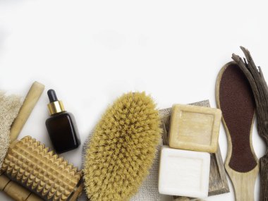 Vücut bakımı için sıfır atık ev ürünü. Kadınlar için ekolojik ürünler. Sıfır Atık Yaşam Tarzı