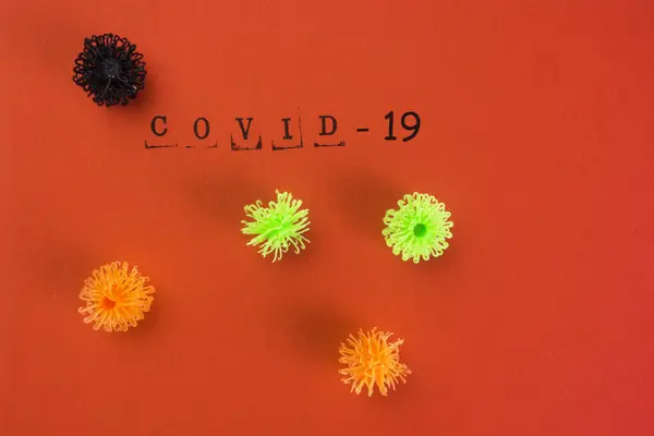 Coronavirus Sjukdom 2019 Covid Abstrakt Virus Covid Från Wuhan Kina — Stockfoto