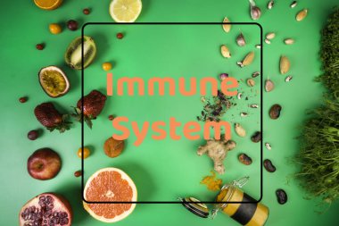 Bağışıklık sistemini güçlendiren sağlıklı yiyecekler. Polifenoller, antioksidanlar, mineraller ve vitaminler.